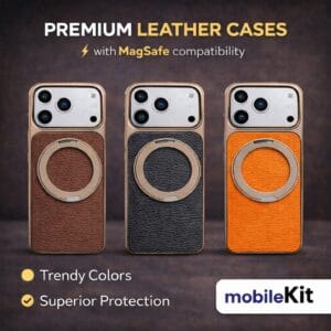 Hit & Hot 360° Stand Premium Leather Case